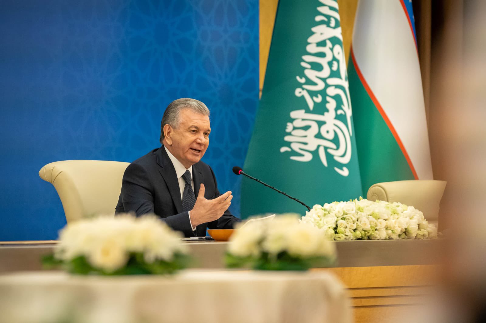 اجتماع سعودي - أوزبكي يبحث  تعزيز العلاقات الاستثمارية في كافة المجالات