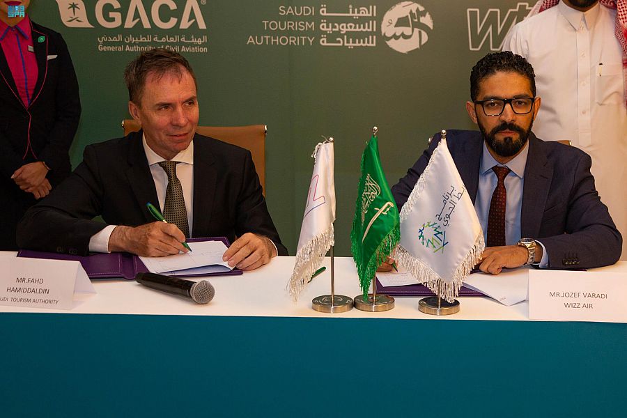 تدشين وجهات "ويز أير" الجديدة برحلات تنطلق من أوروبا إلى الوجهات الرئيسة في السعودية