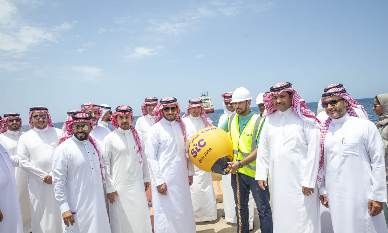 "stc" تطلق "كابل الرؤية السعودي" في البحر الأحمر .. سرعة عالية عبر 4 محطات إنزال