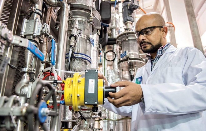 "أرامكو" و "سابك" تحصلان على أول اعتماد عالمي للهيدروجين الأزرق والأمونيا الزرقاء