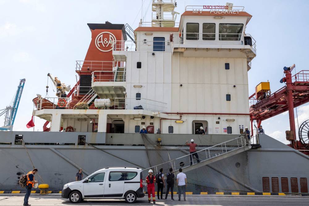 10 سفن تغادر الموانئ الأوكرانية منذ اتفاق تصدير الحبوب