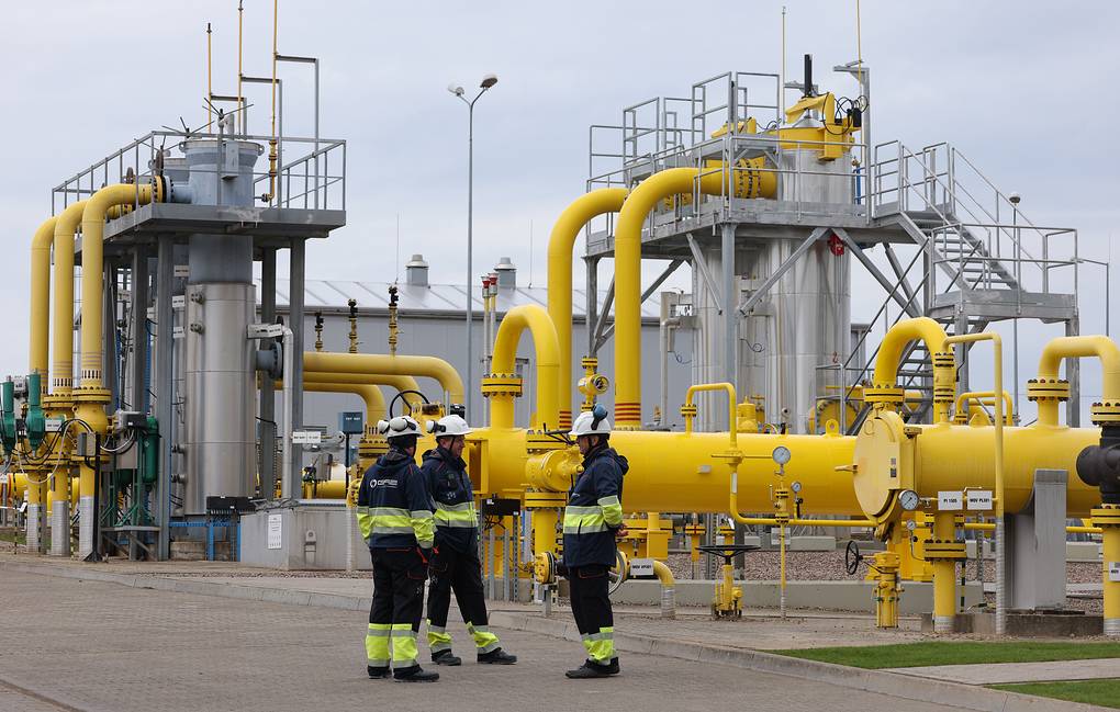 أسعار الغاز في أوروبا تتراجع 4 % بفعل توقعات بعودة درجات الحرارة إلى معدلاتها الطبيعية