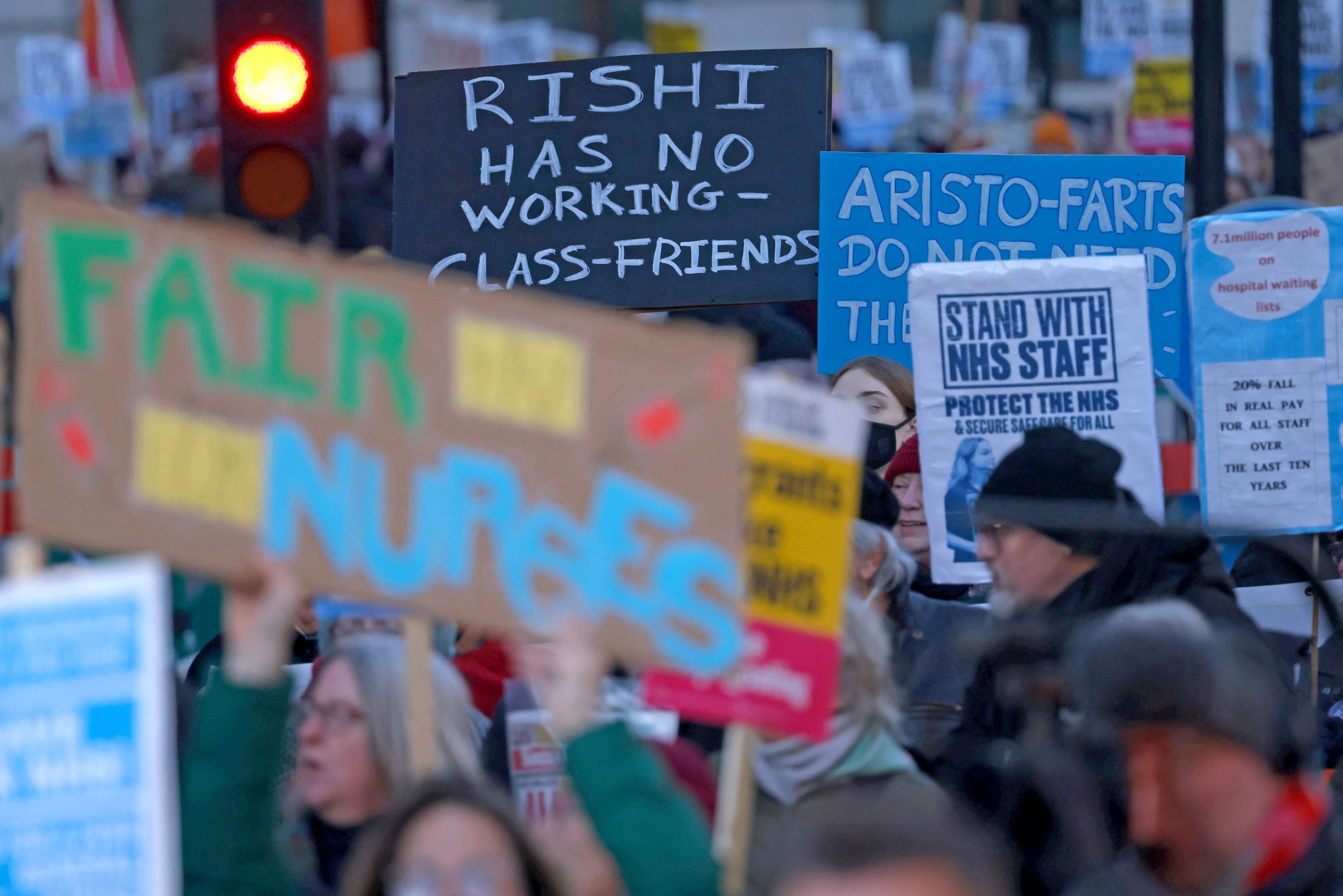 بريطانيا: إضراب جديد للممرضين للمطالبة بتحسين الأجور وظروف العمل