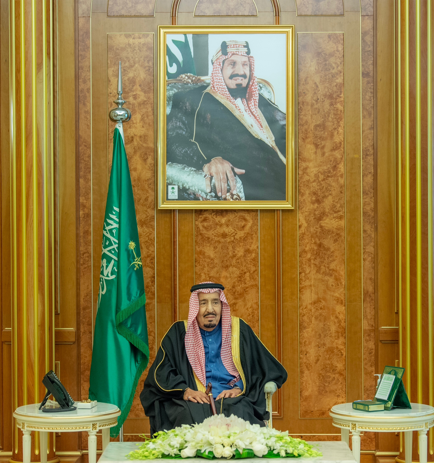 أمام الملك سلمان .. السفراء المعينون حديثا لدى عدد من الدول يؤدون القسم