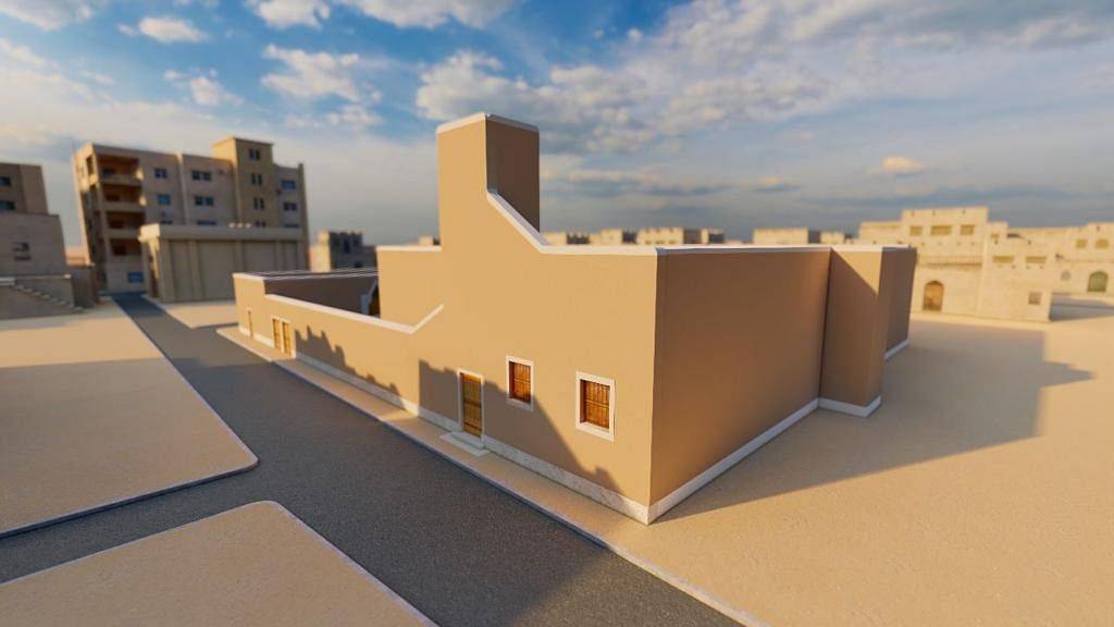 بطرق بيئية مستدامة .. تجديد مسجد الرميلة على الطراز النجدي