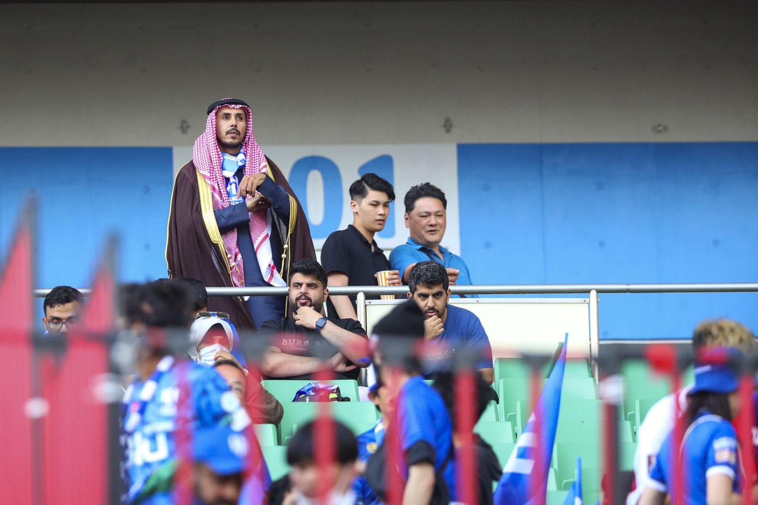 حضور جماهيري لمساندة الهلال في "سايتاما 2002" في إياب الدور النهائي من دوري أبطال آسيا