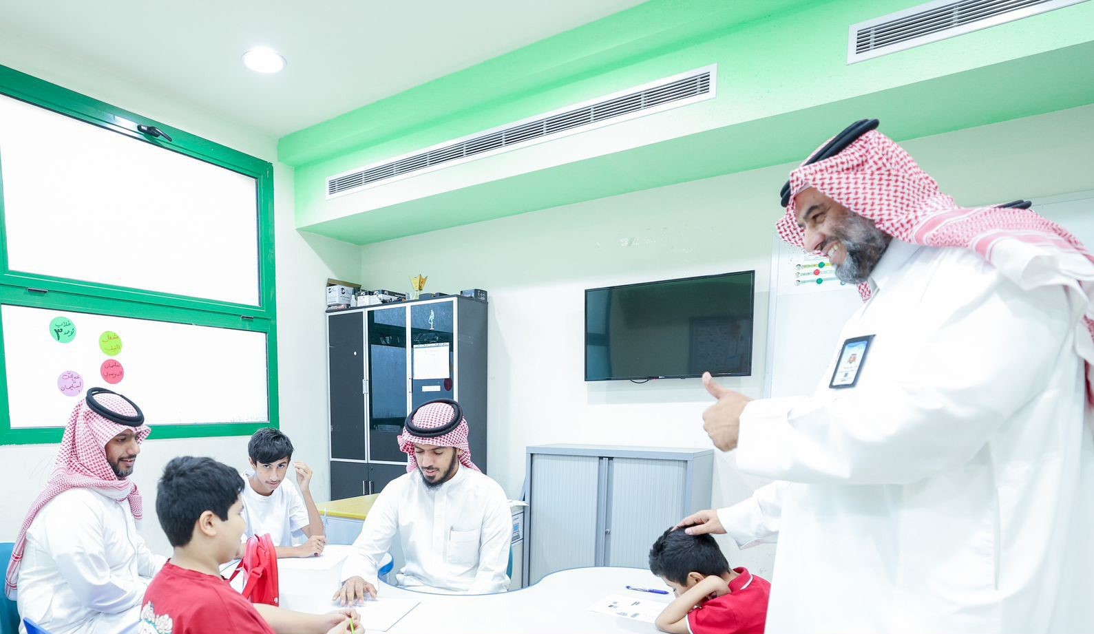 في بيئات تربوية محفزة .. طلبة الرياض يؤدون اختبارات الفصل الثالث