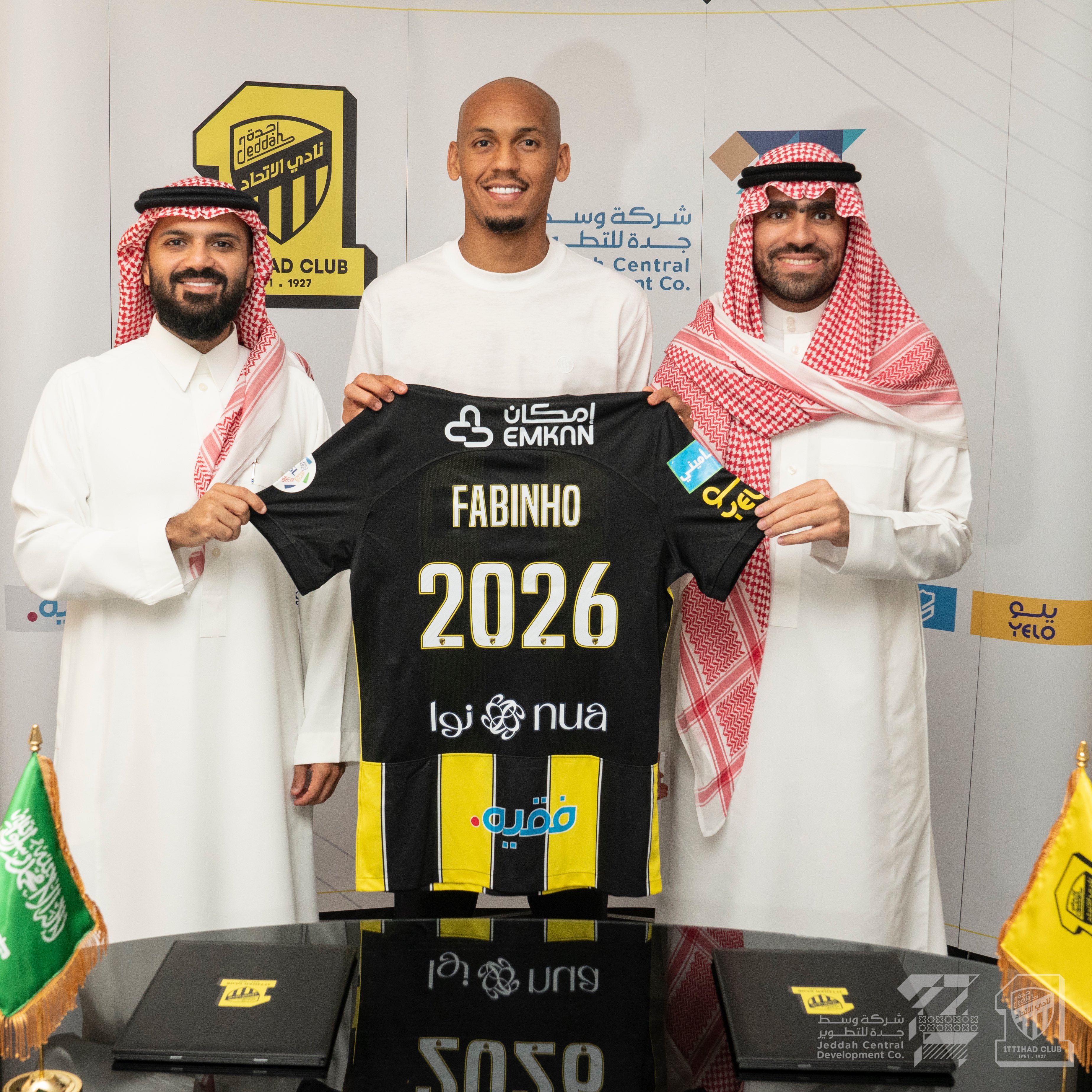 الاتحاد وفابينيو .. العقد 3 أعوام