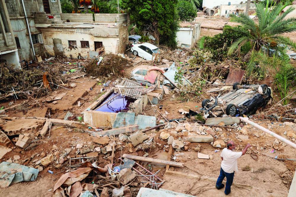 أكثر من 3800 قتيل في فيضانات ليبيا وفق حصيلة جديدة