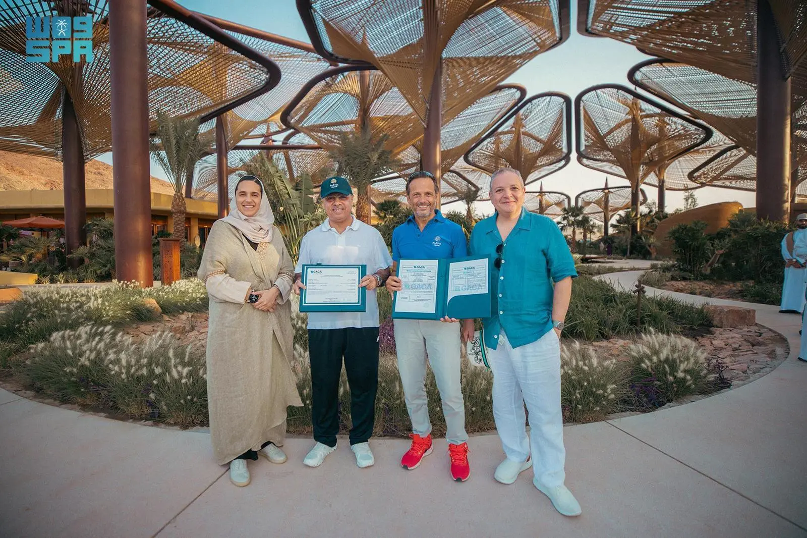 في جزيرة "أمهات" .. تدشين أول مطار مائي في السعودية