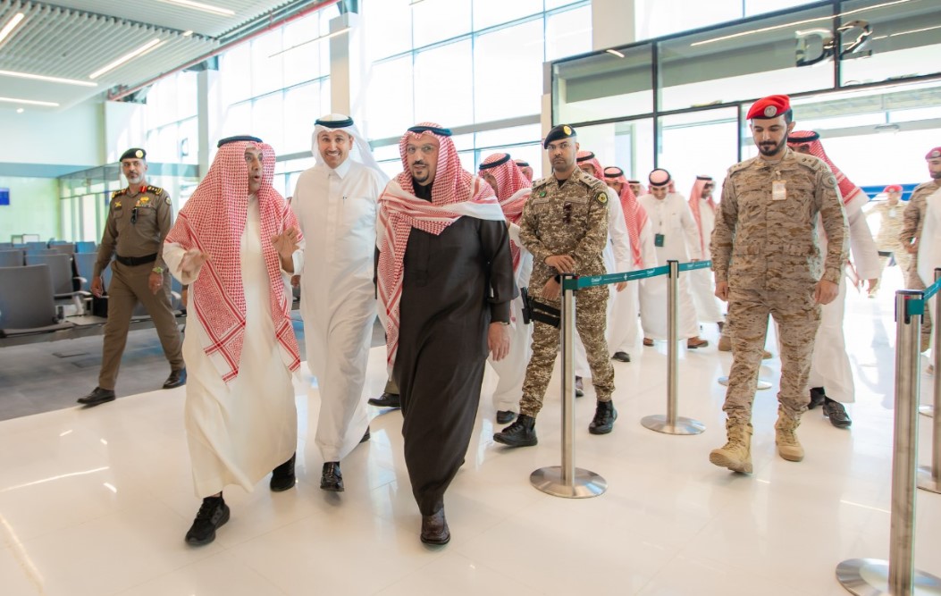 افتتاح صالة السفر الداخلية بمطار الأمير نايف بن عبدالعزيز الدولي