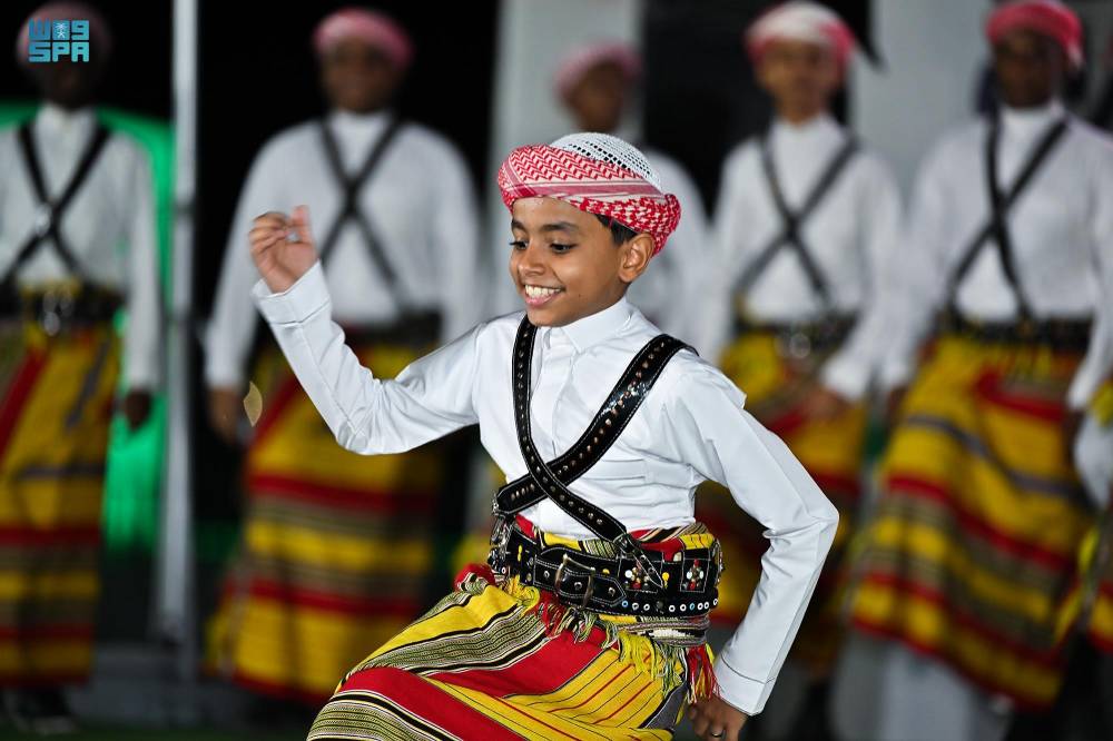 «ليالي المحافظات» .. عروض تراثية فلكلورية ضمن مهرجان شتاء جازان