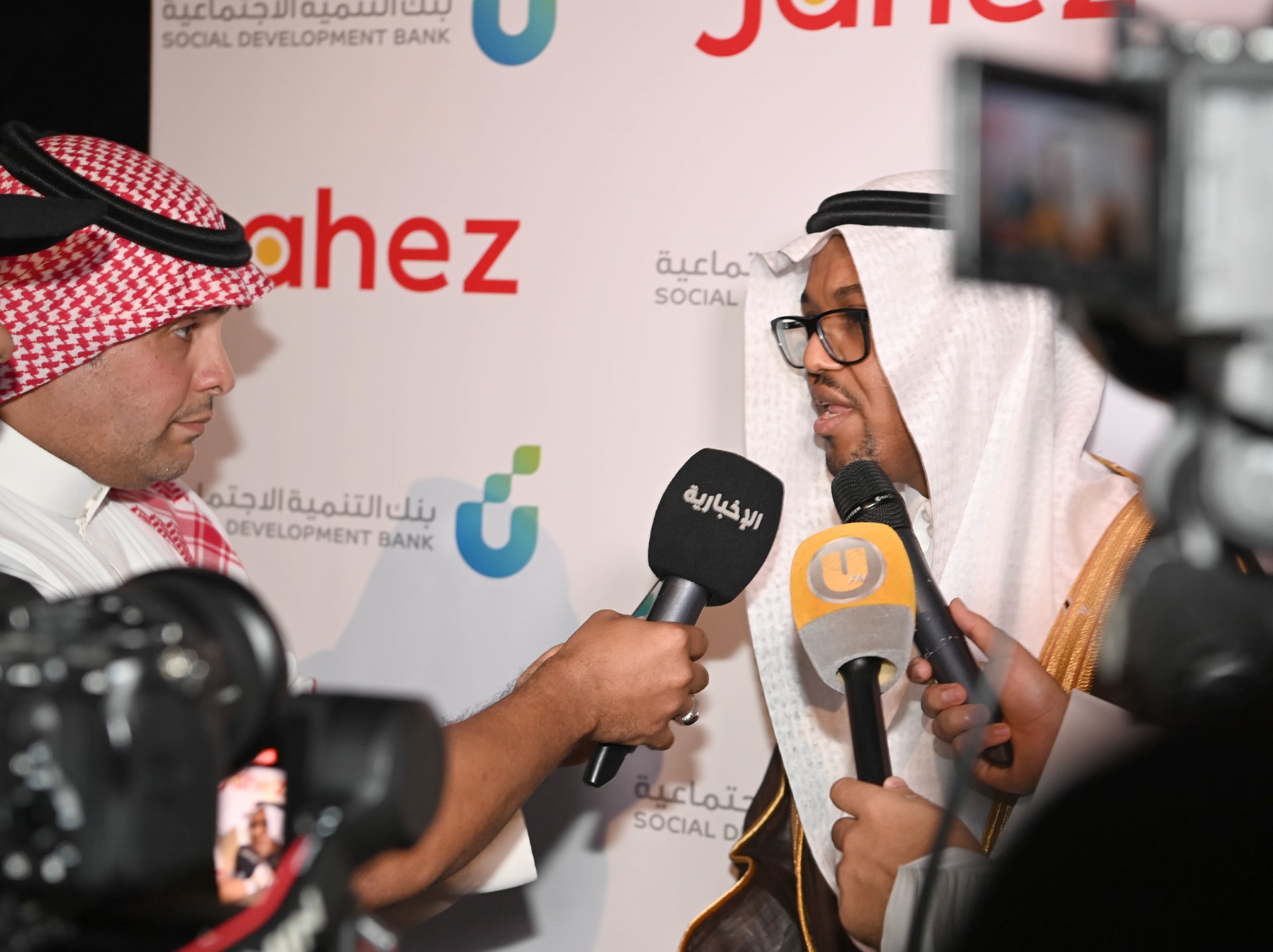 معيض البيشي نائب الرئيس التنفيذي لقطاع الاستراتيجية والابتكار في بنك التنمية الاجتماعية. تصوير: بشير صالح