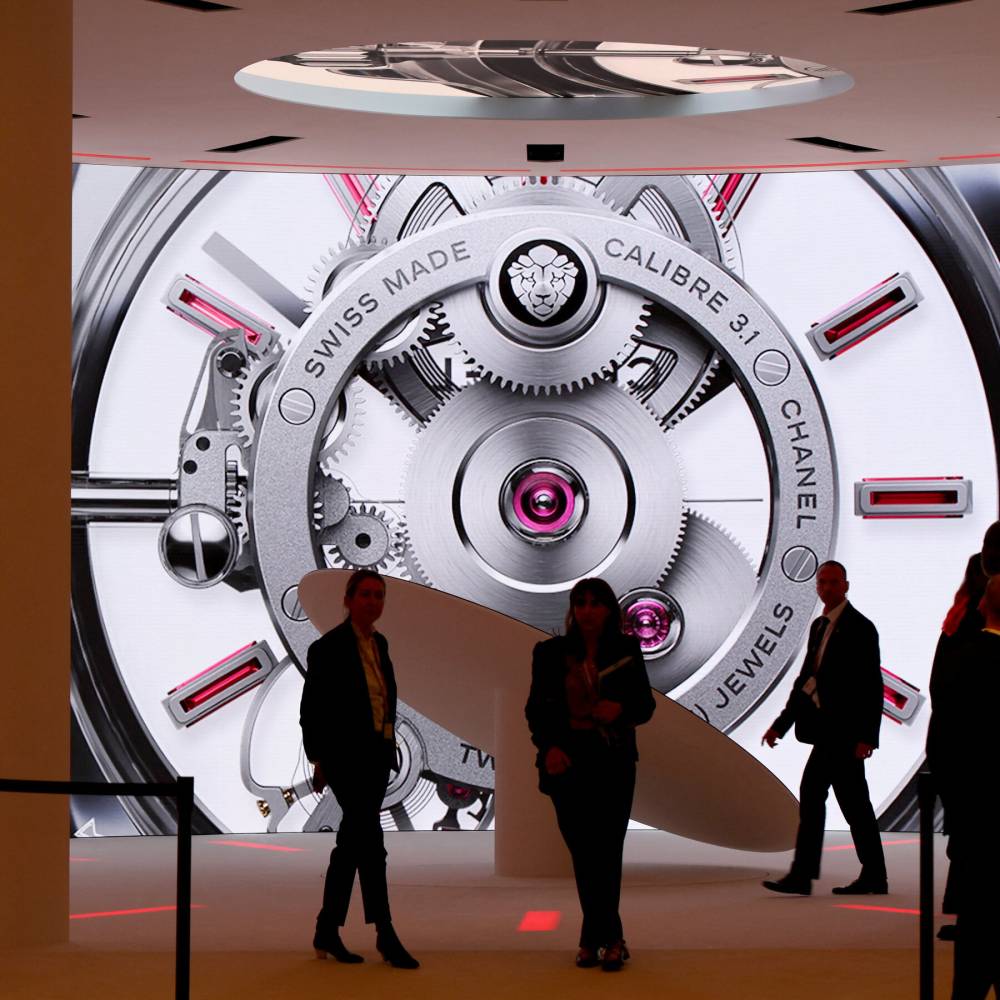 معرض «الساعات والعجائب» يقام في جنيف من 9 إلى 15 أبريل.