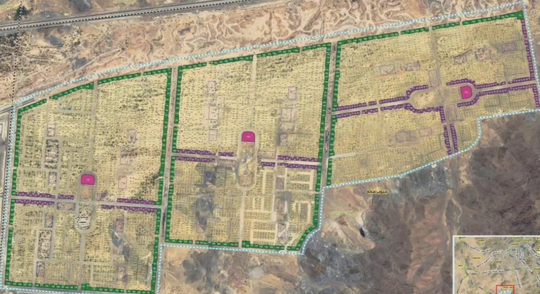 طرح تطوير أكثر من 5000 قطعة سكنية بمخططي ولي العهد وشهداء الوطن في مكة المكرمة