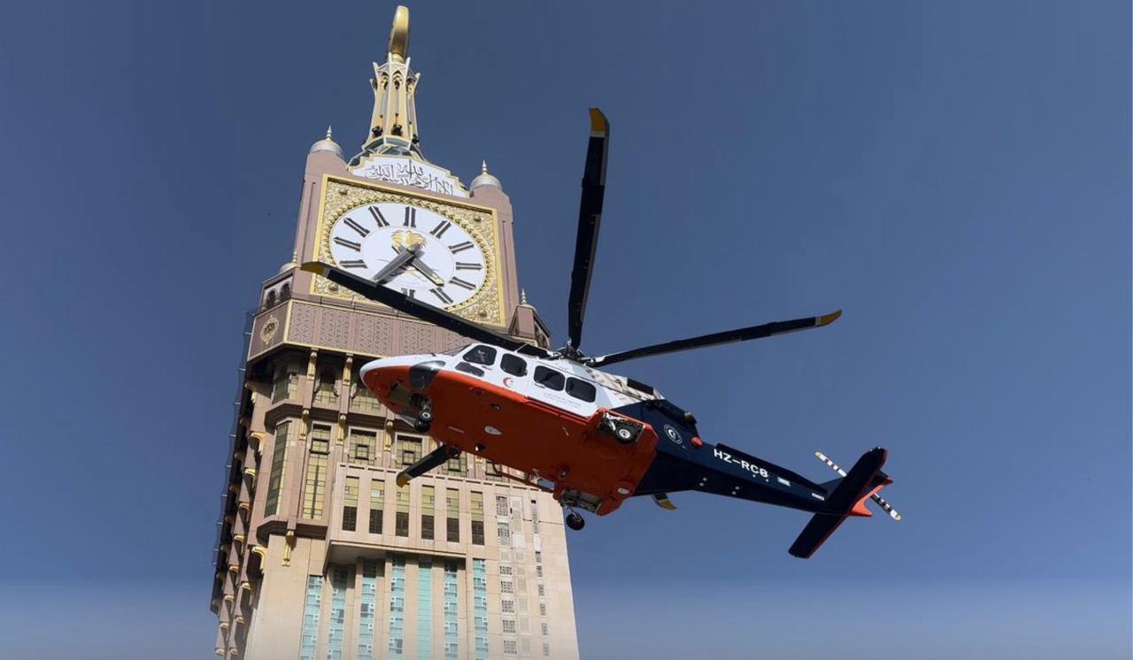 اعتماد مهبطي الطائرات العامودية في أبراج الساعة في الإسعافات الجوية