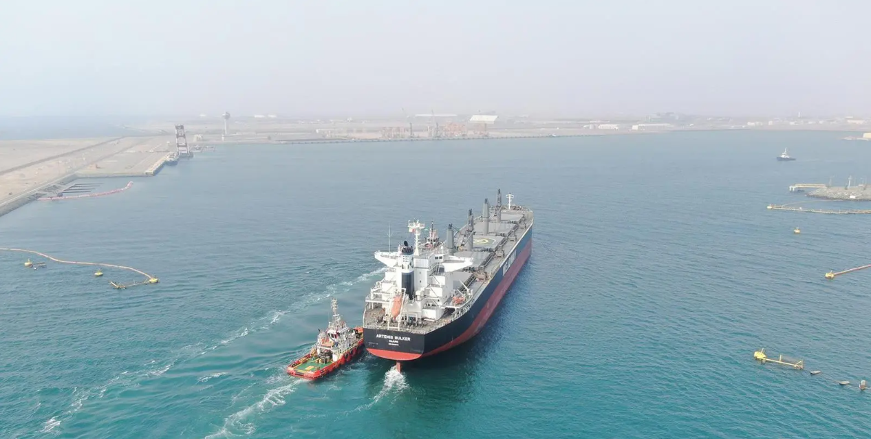 جازان تصدر 11 ألف طن من مادة سبك الحديد الصلب إلى إيطاليا