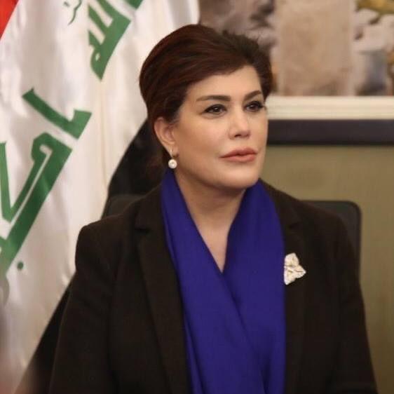 صفية طالب السهيل سفيرة العراق لدى السعودية