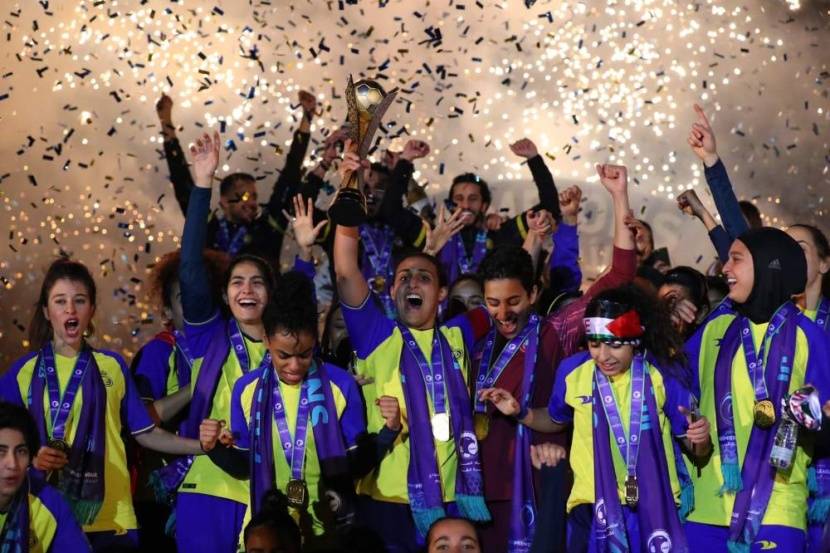 فريق النصر للسيدات سيشارك في دوري أبطال آسيا للسيدات.