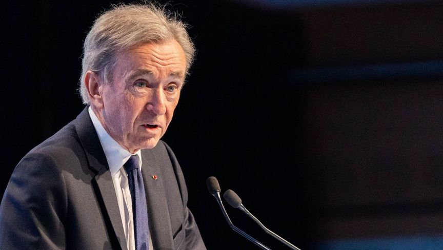 برنار أرنو، الرئيس التنفيذي ورئيس مجلس إدارة "إل في إم إتش" - المصدر: بلومبرغ