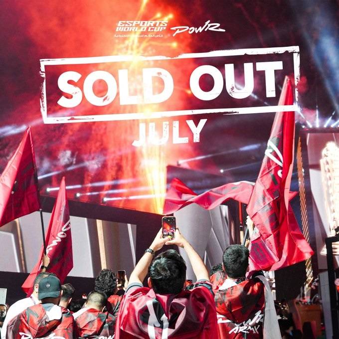 تذاكر لقاء نجوم "فالكونز وبارو" SOLD OUT حتى نهاية كأس العالم للرياضات الإلكترونية