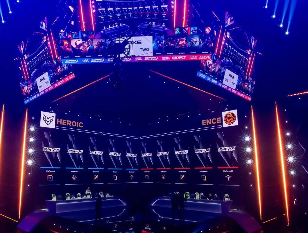 انطلقت كأس العالم للرياضات الإلكترونية في بوليفارد رياض سيتي. "واس"