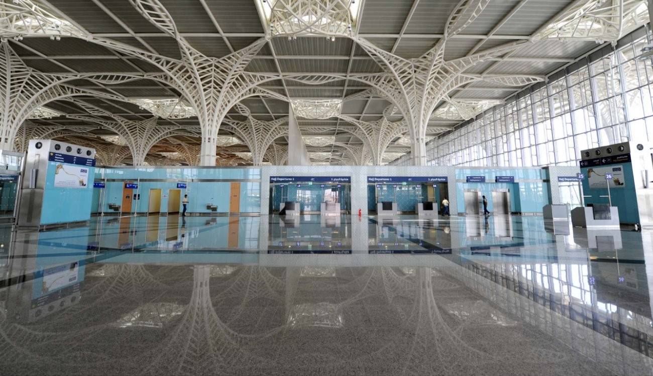 مطار الأمير محمد بن عبدالعزيز الدولي في المدينة المنورة. "واس"