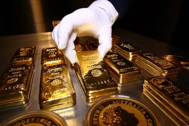 المعدن الأصفر خرج من ضيق استمر سنوات وارتفع 22% هذا العام. المصدر: رويترز