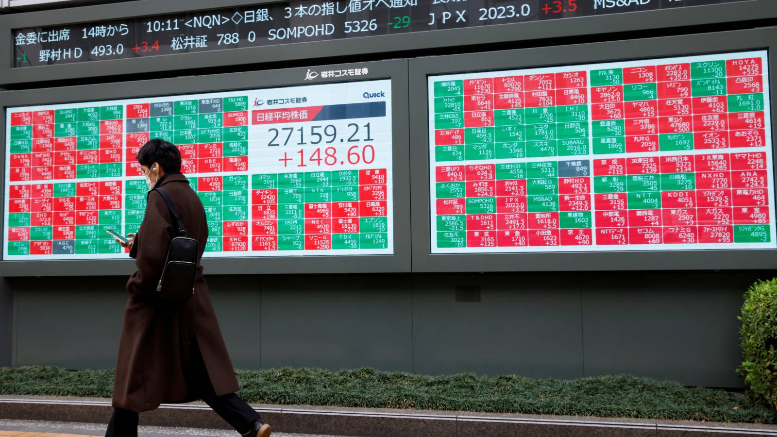 صعد نيكاي 0.26% إلى 39380.89 نقطة عند الإغلاق.