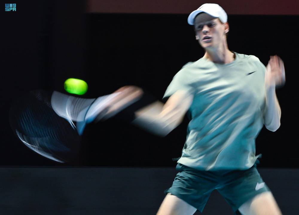 الإيطالي يانيك سينر بطلا لـ "The six Kings Slam" خلال موسم الرياض