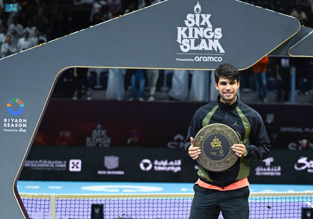 الإيطالي يانيك سينر بطلا لـ "The six Kings Slam" خلال موسم الرياض