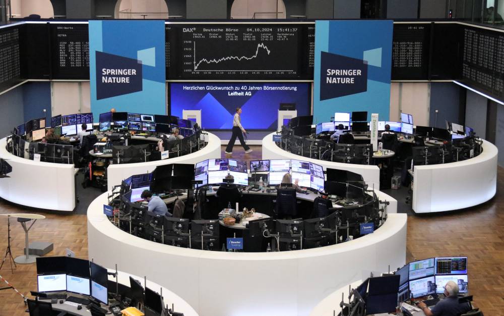 أغلق المؤشر ستوكس 600 الأوروبي على ارتفاع 0.4 % مع صعود معظم البورصات في المنطقة ومنها ألمانيا وفرنسا. "رويترز"