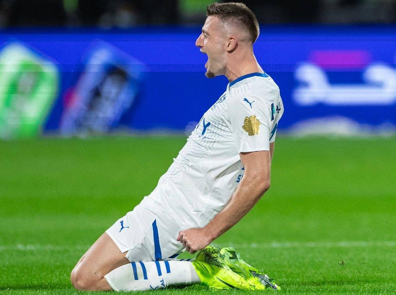 الصربي سافيتش لاعب نادي الهلال.