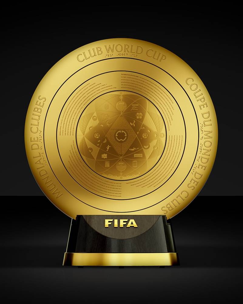 تصميم كأس العالم للأندية استغرق عاما .. قرص و3 حلقات مصنوعة من الذهب