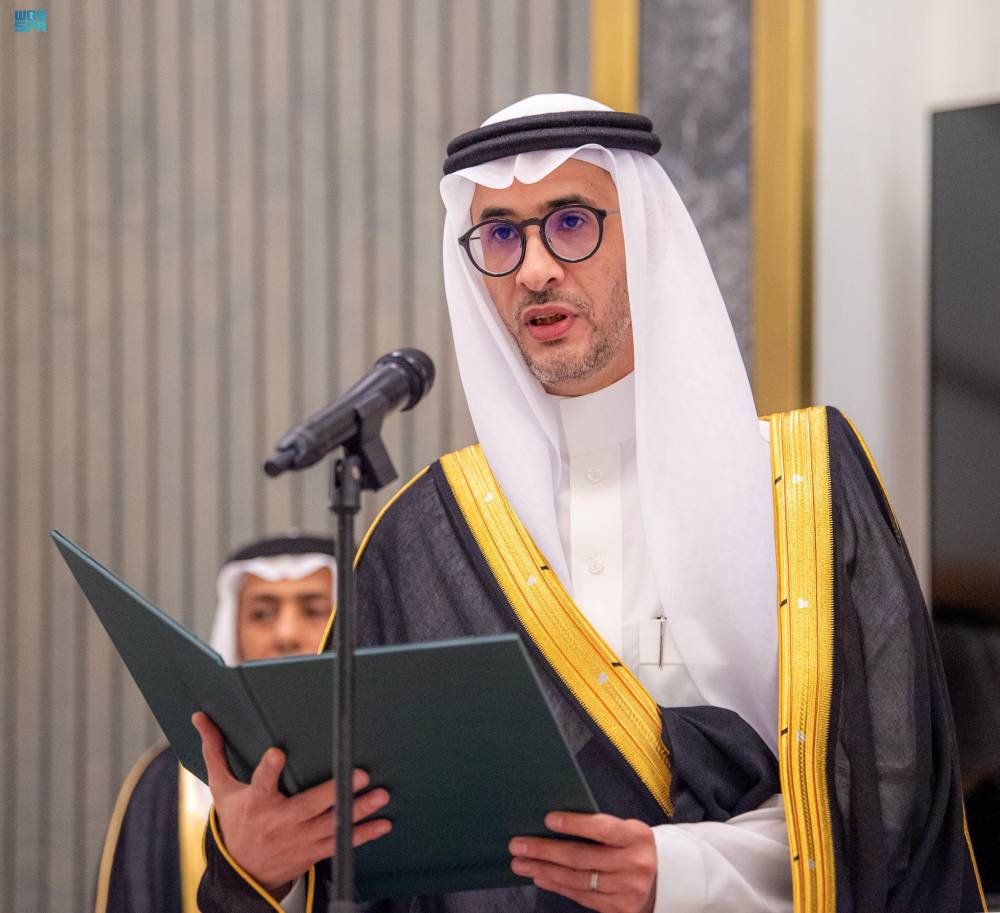 نيابة عن خادم الحرمين وأمام ولي العهد.. السفراء المُعينون حديثا يؤدون القسم