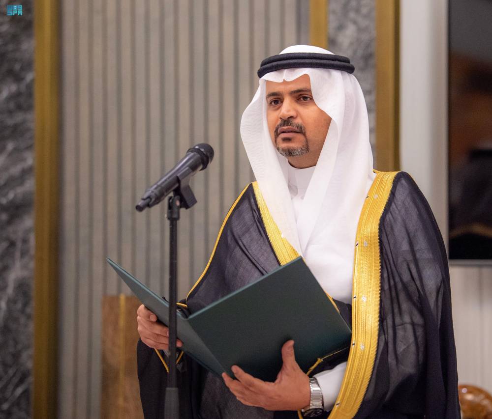 نيابة عن خادم الحرمين وأمام ولي العهد.. السفراء المُعينون حديثا يؤدون القسم