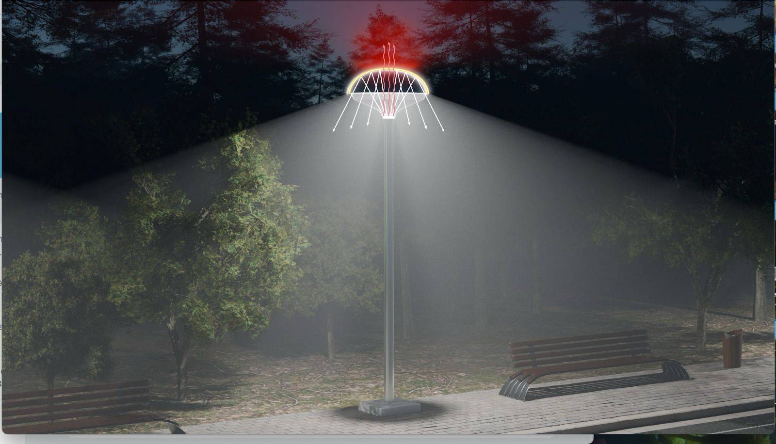 تقنية سعودية جديدة تحسن كفاءة الطاقة في مصابيح إنارة الشوارع العاملة بتقنية LED