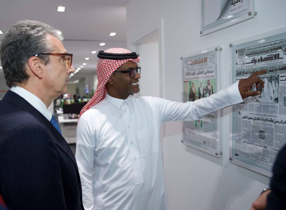 السفير الإيطالي: التحول الاقتصادي السعودي فتح أوجه تعاون جديدة مع إيطاليا