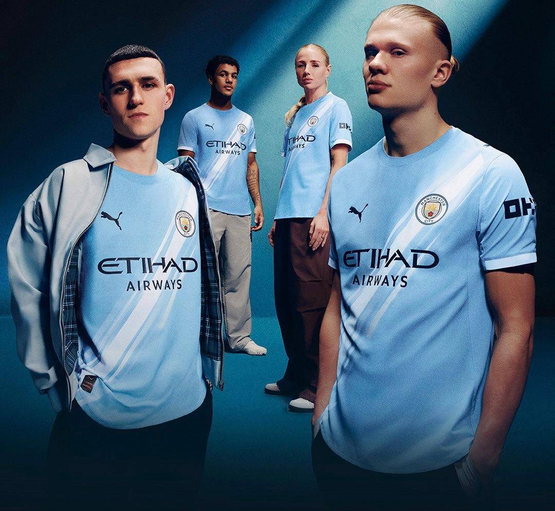 مانشستر سيتي يرتدي قميص "الوشاح" .. "بوما" تصنع ملابسه بـ 76 مليون يورو