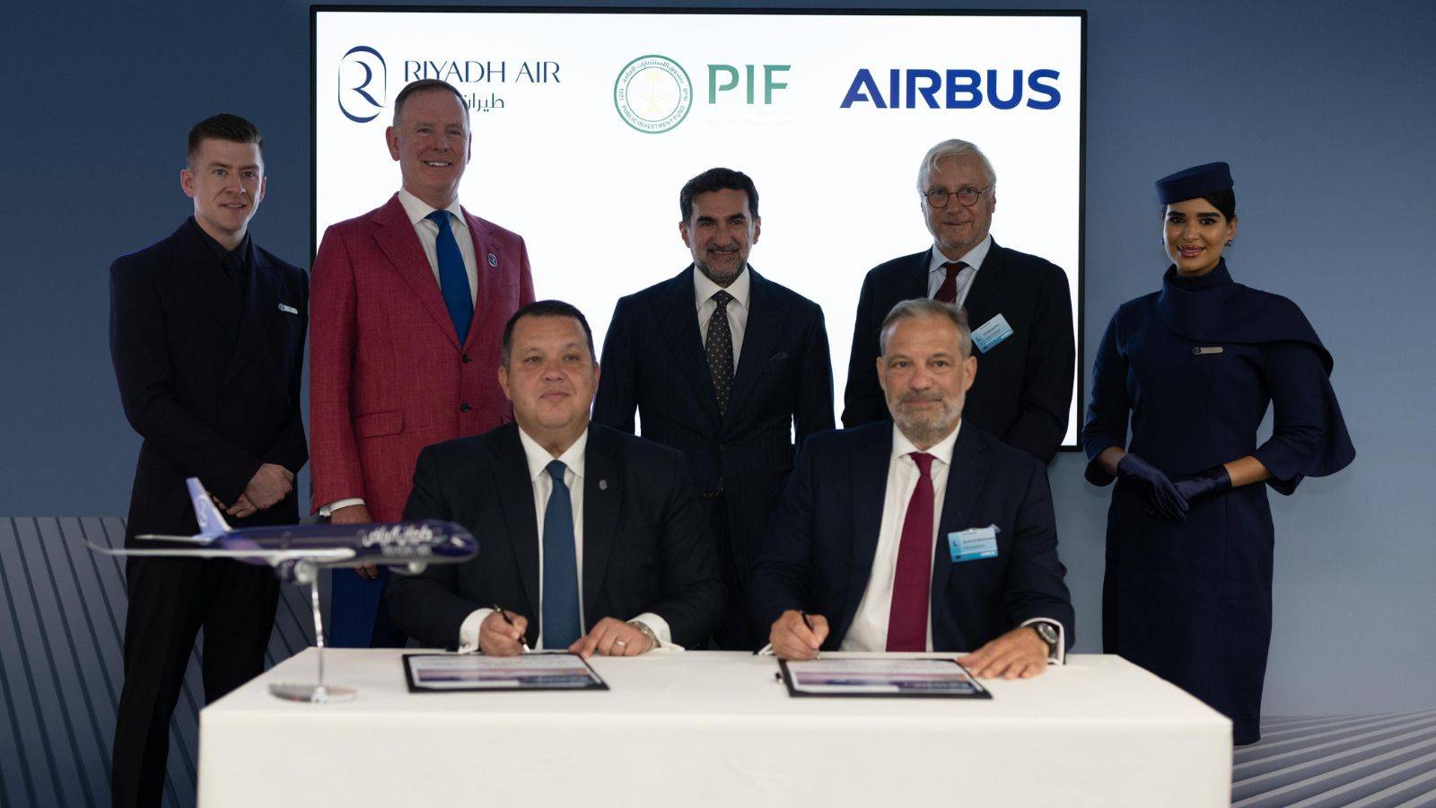 "طيران الرياض" توقع اتفاقية لشراء 50 طائرة "إيرباص" خلال معرض باريس الجوي