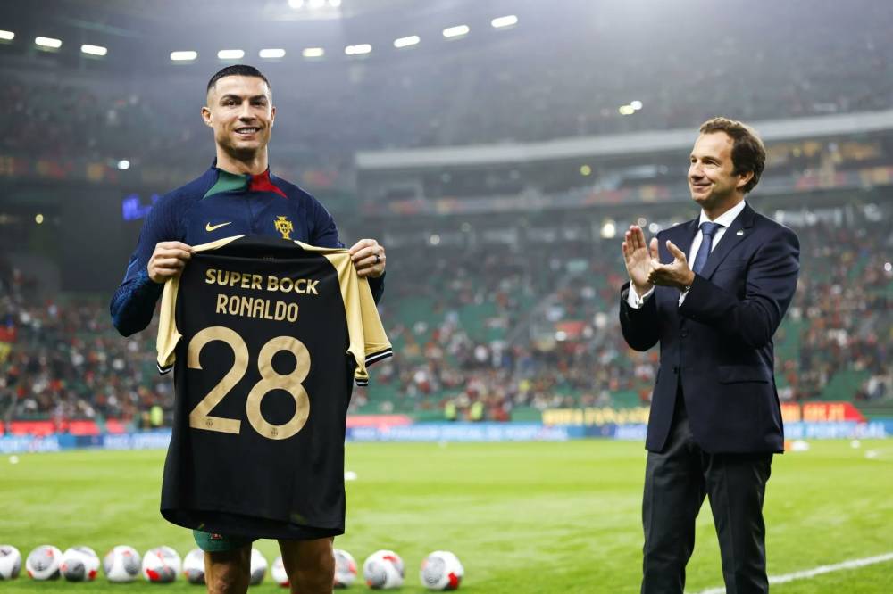 رئيس نادي سبورتينج: رونالدو يُعزز الهوية والعلامة التجارية .. إيراداتنا زادت بشكل كبير