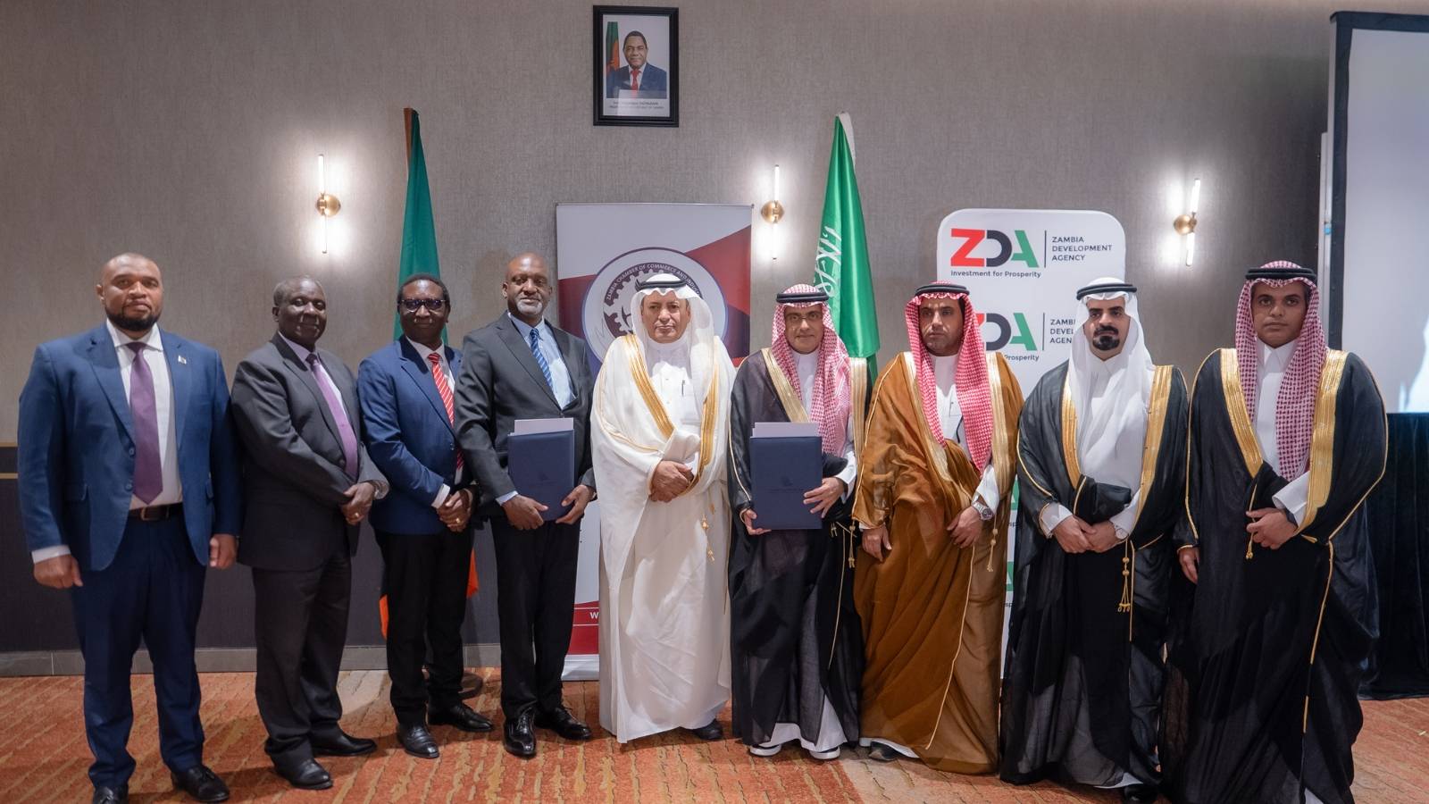 إنشاء مجلس أعمال مشترك بين السعودية وزامبيا لرفع حجم التعاون الاقتصادي