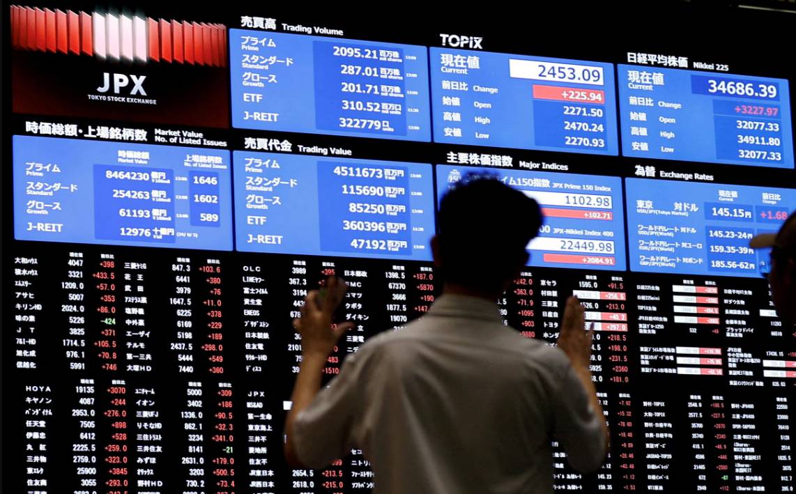 نيكاي الياباني يغلق عند مستوى قياسي بفضل الذكاء الاصطناعي