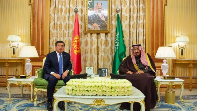 قمة سعودية – قرغيزية تبحث آفاق تنمية وتعزيز العلاقات