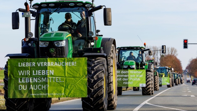  احتجاجات تضرب ألمانيا ضد سياسة الحكومة الزراعية  