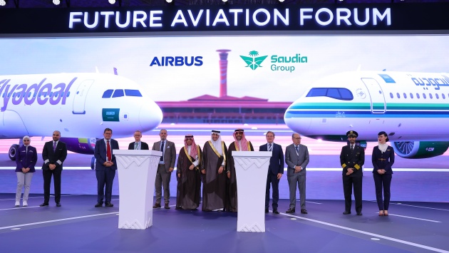 "السعودية" توقع أكبر صفقة في تاريخ طيرانها مع "إيرباص" بإجمالي 105 طائرات