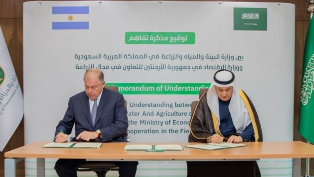 شراكة زراعية بين السعودية والأرجنتين لتعزيز الأمن الغذائي