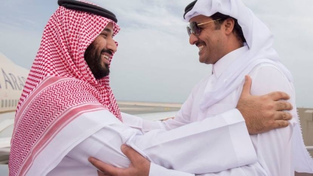 ولي العهد السعودي يؤكد لأمير قطر إدانة الرياض للعدوان الإيراني على الدوحة