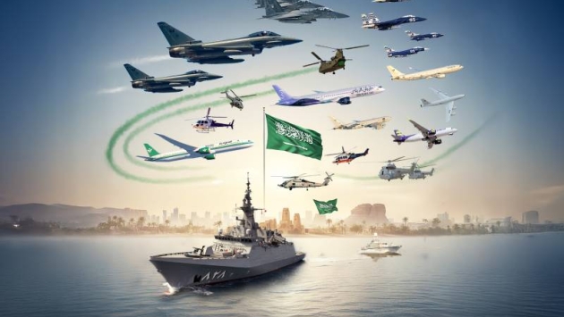 فعاليات جوية وبحرية في سماء السعودية بمناسبة اليوم الوطني 95