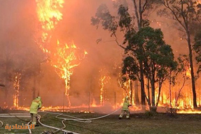 استمرار حرائق الغابات في استراليا